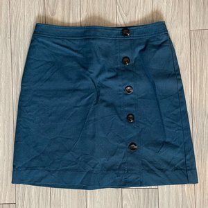 NWOT Ann Taylor Button-Down Skirt